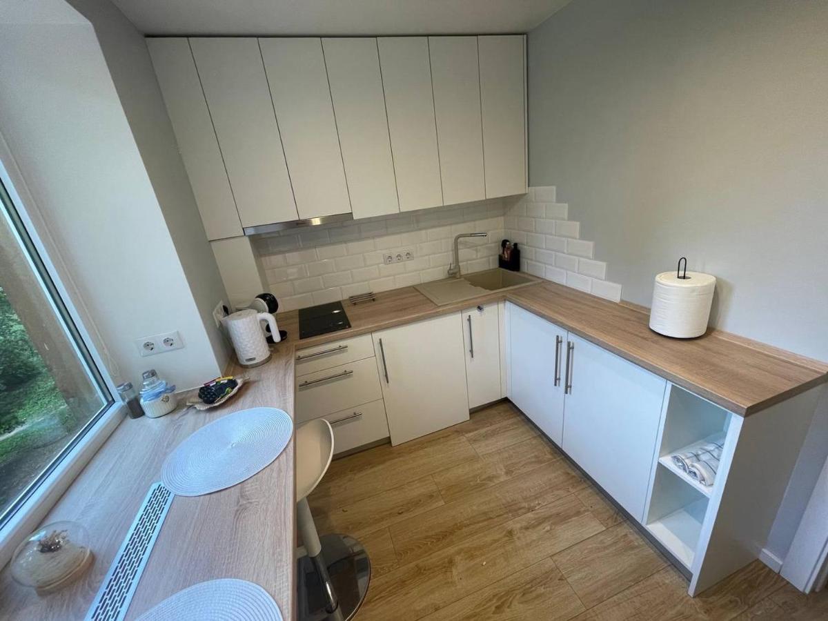Apartament Modern 1Br Haven Near Two Parks Ryga Zewnętrze zdjęcie